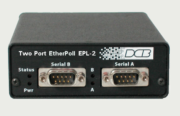 2 port SCADA ethernet serial server for Modbus, DNP, and other asynchronous SCADA Protocols